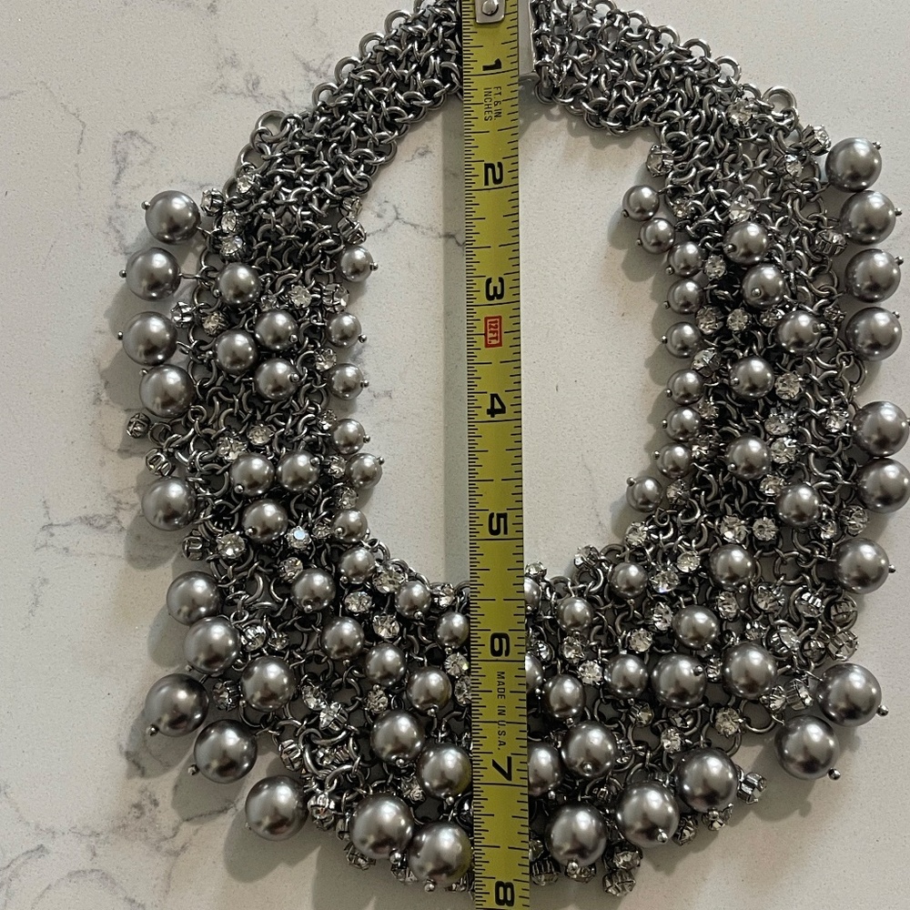 Chunky Heavyweight Small Loop Chain Necklace - image 3